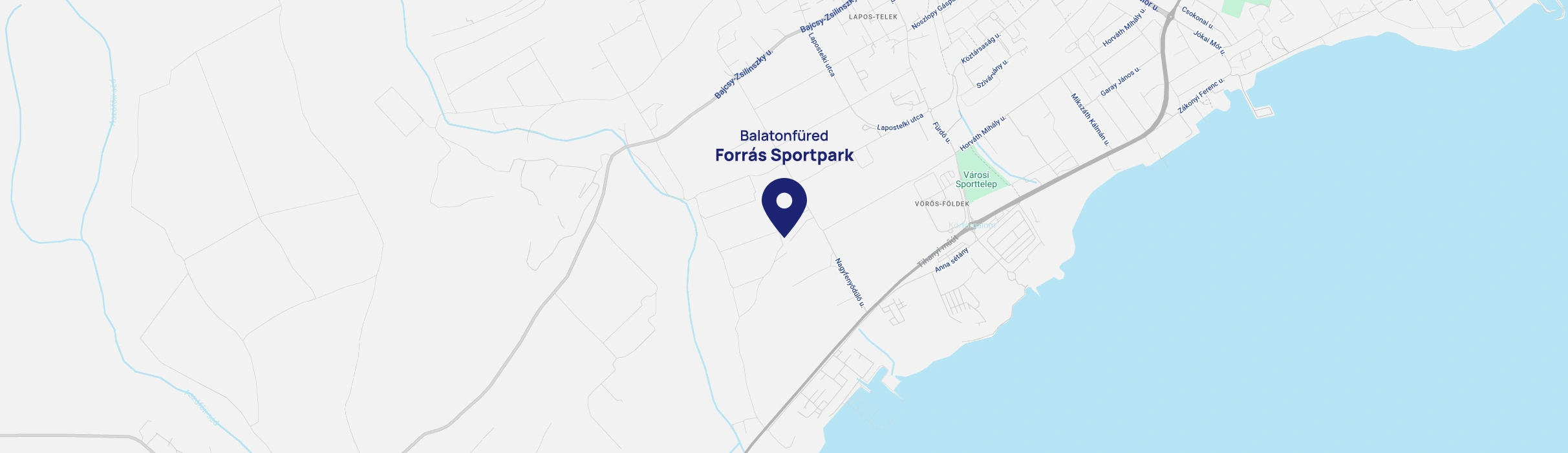 Füred PADEL - Elérhetőség